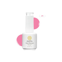 Rose Pink Meta Nail Color 1