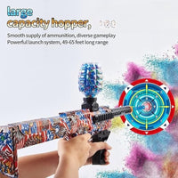 Splatter Ball Gun,Automatic Splatterball Gun with Water Beads Ammo