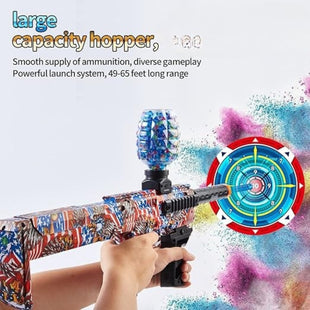 Splatter Ball Gun,Automatic Splatterball Gun with Water Beads Ammo