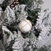 Christmas Party Ornaments Foam Christmas Tree Decoration Ball 6PCS