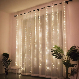 Snowflake String Led Small Lanterns Star Lights Flashing Lights Christmas Day Halloween Decoration Lights USB Interface