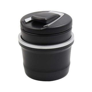 Car Ashtray for Smart, Smokeless Auto Ashtray Portable Car Ashtray with LED Light, Portable Car Ashtray with Lid Portable Vehicle Ashtray