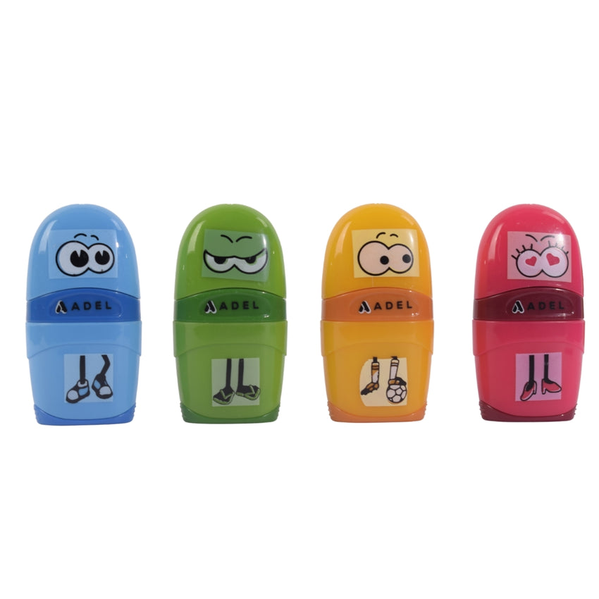 ADEL CUBIES ERASER AND PENCIL SHARPENER
