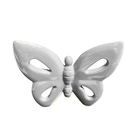 White Butterfly Decorative Clip