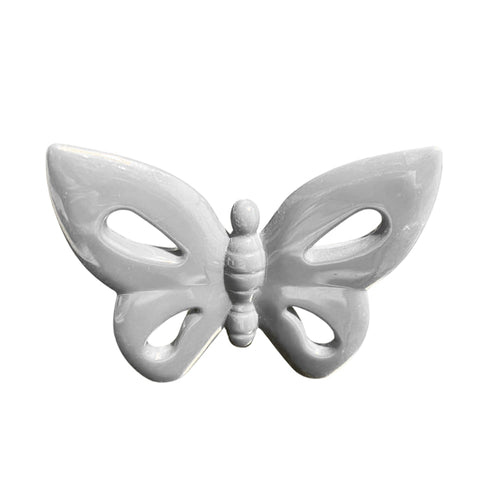 White Butterfly Decorative Clip