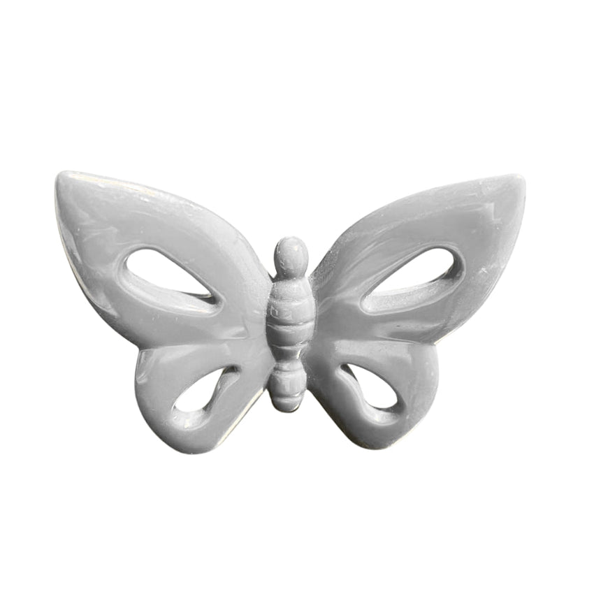 White Butterfly Decorative Clip