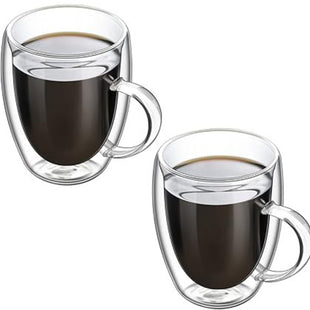 Double Walled Preserves HotCold Coffe Mug With Handle