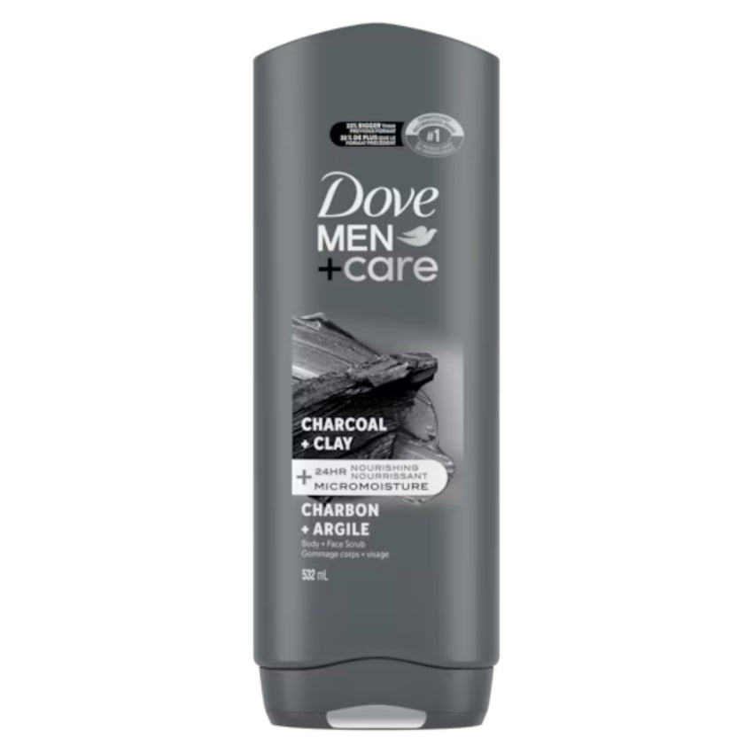 Men+Care Charcoal + Clay Body Wash