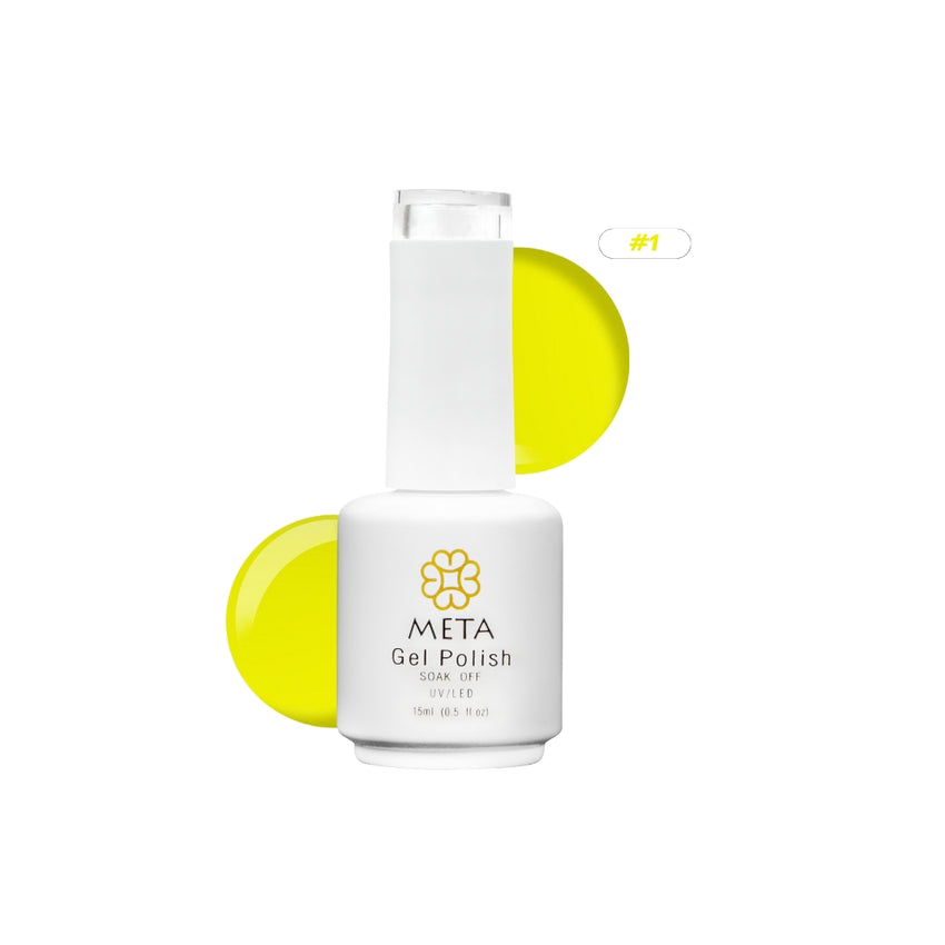 Sunny Girl Meta Nail Color 1