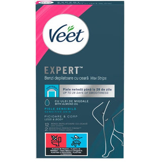 Veet Expert Wax Strips for Sensitive Skin (3091)