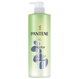Pantene Micellar Scalp Shampoo Detox & Moisturize Waterlily Extract,530Ml