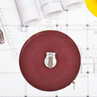 Retractable Tape Measure Stainless Steel Construction Measuring Tool 30m