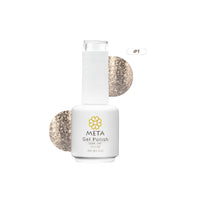Platinum Diamond gel Meta Nail Color 1