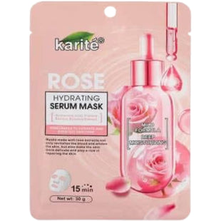 Kiss Beauty Karité Rose Hydrating Serum Mask