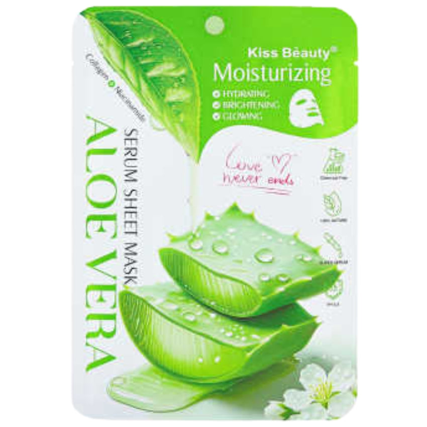 KISS BEAUTY ALOE VERA FACIAL MASK