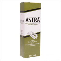 Astra Superior Platinum Double Edge Blades, 100 blades