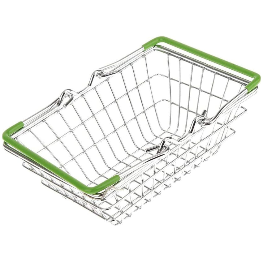 Mini Toy Storage Basket Green
