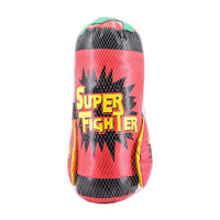 Kids Super Fighter 40cm Lightweight Punching Bag with Gloves
