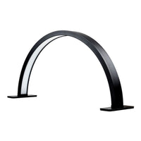 LED Arched Table Lamp For Manicurists, Makeup Artists Black 61.5*29.5*5.5CM