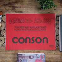 Sketch Book Canson A4 16 Sheets-School Supplies-