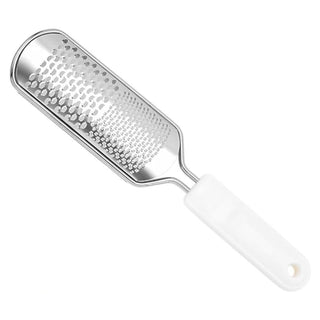 Hard Skin Removal Feet - Stainless Steel Foot File for Dead Skin Remover, Professional Callus Remover for Wet And Dry Feet,White