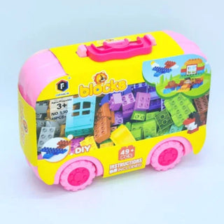 blocks in a suitcase (64 pieces)