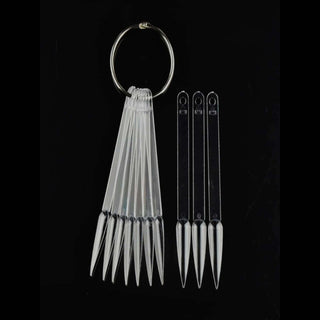 Natural Stiletto Nail Sampler 50Pcs