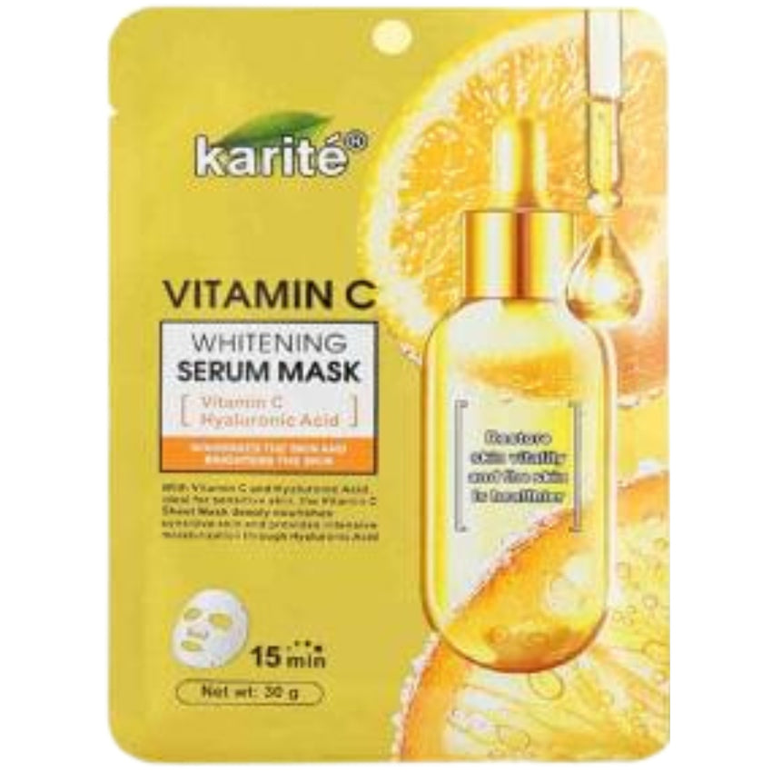 Karité Vitamin C Whitening Serum Mask