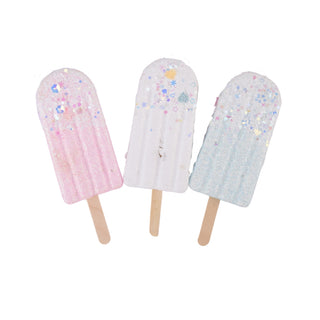 Sparkling Popsicle Ornaments for Christmas Tree