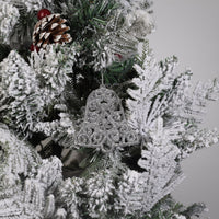 Christmas Glitter Bell Tree Decoration 3PCS