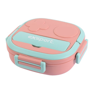Exsport Pink & Green Bento Lunch Box