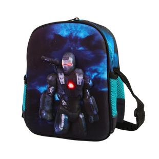 Iron Man LED Light-Up Kids Backpack