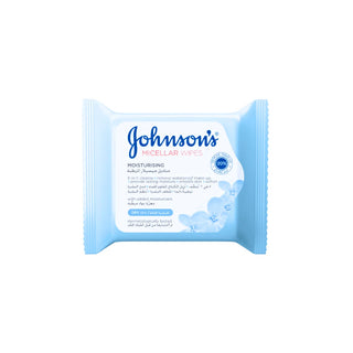Johnsons Makeup Be Gone 5 in1 Moisturizing Cleansing Wipes 25 Pcs
