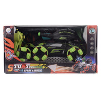 JT Toys 360° Stunt Vehicle with Spray & Music – 2.4GHz RC Car