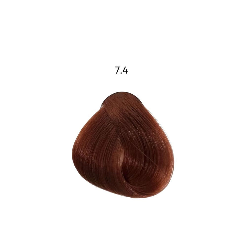 Enzo Hair Color Cream Copper Blonde 7.4