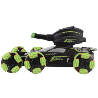 JT Toys 360° Stunt Vehicle with Spray & Music – 2.4GHz RC Car