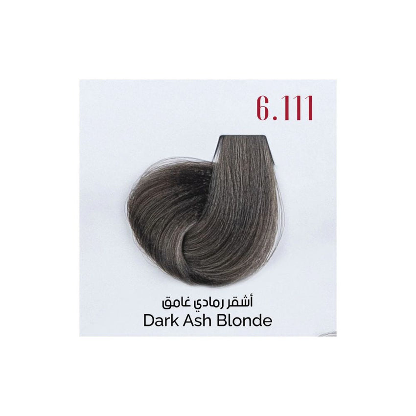 Enzo Hair Color Cream Dark Carbon Gray 6.111