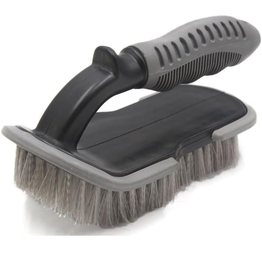 Pack Plastic Handle Carpet Mat Chair Scrubbing Cleaning Brush for Home Car