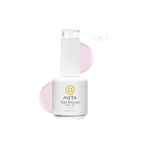 Sweetie Pink Meta Nail Color 8