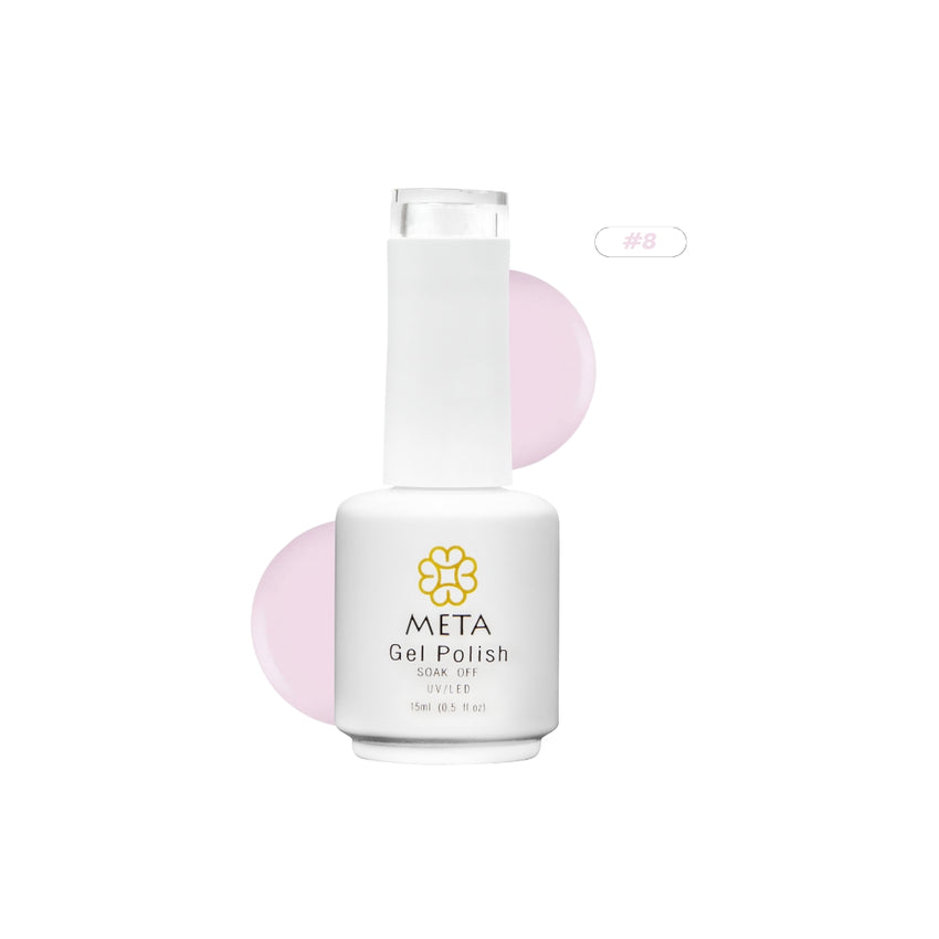 Sweetie Pink Meta Nail Color 8