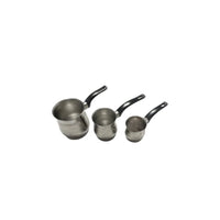 18-10 Stainless Steel Turkish Coffee Pot 3 Pc of Set