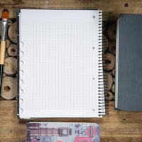 piral Notebook By Star For Students Divided Into 10 Sections 240 Sheets-School Supplies-