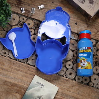 Lunch Box For Kids, Tiffin Box With Spoon, Paw Patrol, Blue