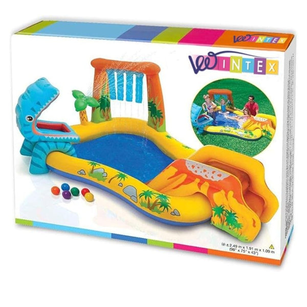 Intex Kids Dinosaur Spray Water with Swimming Pool