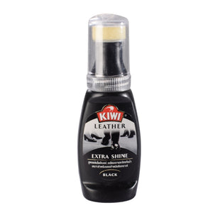 Kiwi Black Leather Dyed Extra SHINE