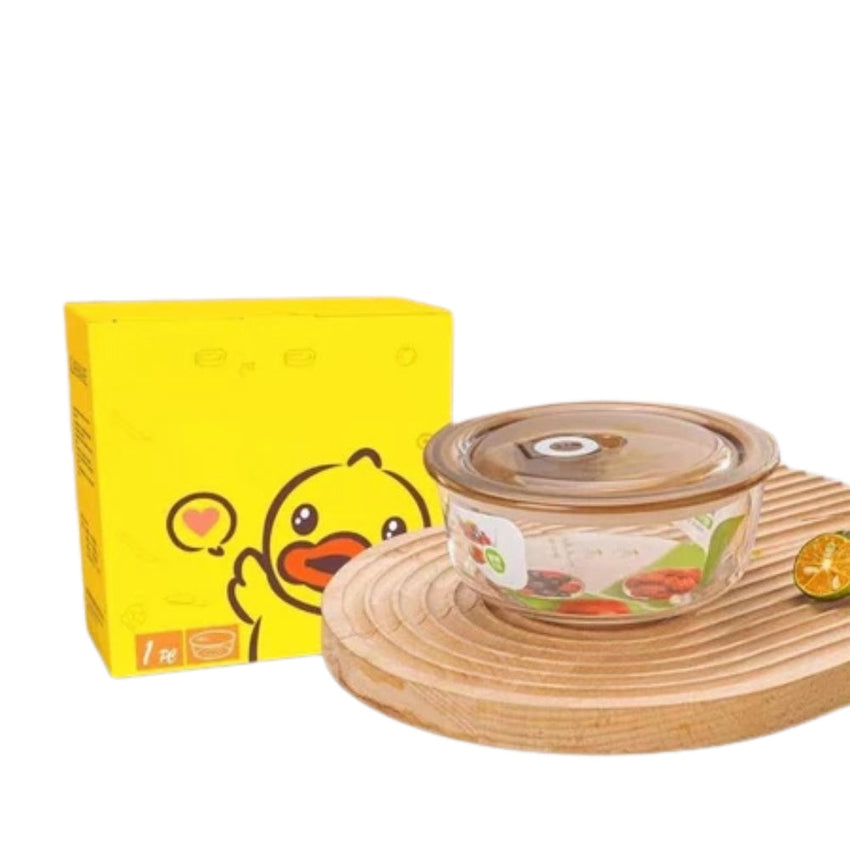 VISHAL Glass Bowl Glass Bowl Kimglass 123 Pcs Crisper Glass Lunch Box Covered Lid
