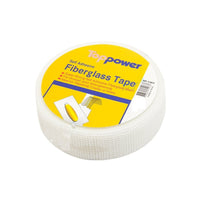 Toppower  PVC Self Adhesive Fiberglass Mesh Tap Anti Slip Glass Safety Tape (5 cm x 20 m, White)