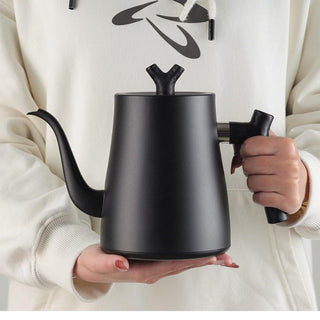 Gooseneck Electric Kettle 1.5L, Ultra Fast Boiling Hot Water Kettle, Stainless Steel for Pour-over Coffee & Tea, 1000W Rapid Heating, Leak-Proof Design, Auto Shutoff Anti-dry Protection, Matte Black