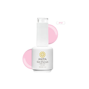 Tinted Pink Meta Nail Color 12