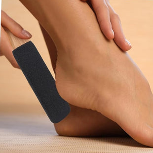 Foot File Callus Remover Double-Sided Pedicure Tool Gel Foot Callus Remover Wooden Handle